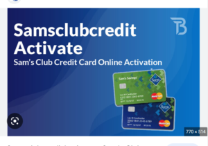Sam’s Club Credit Card Login,