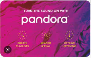 Pandora Credit Card Login