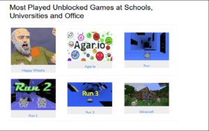 games to play unblocked