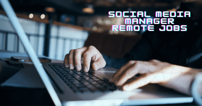 social media manager remote jobs